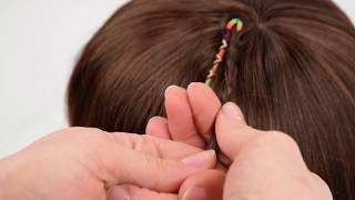 How to attach hair wrap  hair braid [upl. by Seppala652]