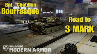 BatChâtillon Bourrasque  Road to 3 MARK  WoT Console [upl. by Sherwood41]