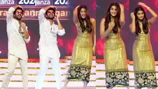 Vijay Deverakonda amp Pooja Hegde Dance For Nanda Nandana Song Family Star Movie [upl. by Eedyaj131]