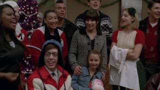 GLEE Full Performance of Do They Know Its Christmas [upl. by Eytteb83]