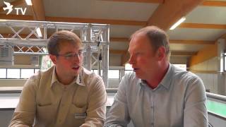 Rik Cools Interview beim Internationalen TaubenMarkt Kassel 2015 Brieftauben [upl. by Derwon]