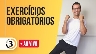 🔴 OS 3 MELHORES EXERCÍCIOS DO MUNDO para fazer EM CASA  Aurélio Alfieri [upl. by Aerdnaid]