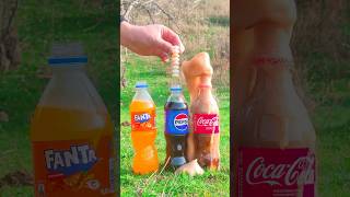 Mentos vs CocaCola  Big Bang Big experiment [upl. by Gerri]