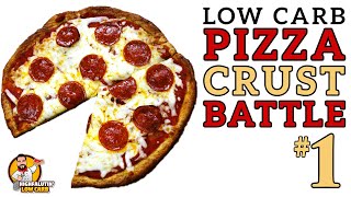 Low Carb PIZZA CRUST Battle 1 🍕 The BEST Keto Pizza Crust Recipe PART ONE [upl. by Salsbury]