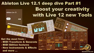 Ableton Live 121 New Features  Deep Dive 1🔔🎹🔔 [upl. by Zippora]