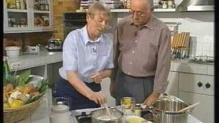 Alfredissimo Kochen mit Alfred Biolek und Regine Hildebrandt 1 [upl. by Perron]