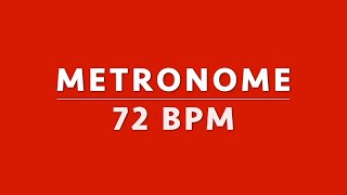 72 BPM  moonlight metronome [upl. by Midge]