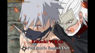 🤯Kakashi Vs Koji Full Fight 💥 Boruto Episode 211 [upl. by Orgel]