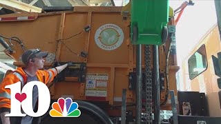 UTs composting facility reuses gameday food waste from Neyland Stadium [upl. by Ahsieuqal187]