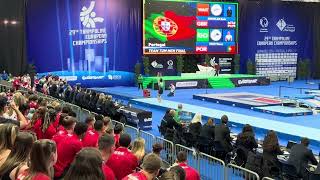 European Tumbling Championship 2024 Guimarães Portugal  Team Final Men [upl. by Lamaaj]