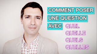 Français A2 B1  Ladjectif interrogatif QUEL version longue [upl. by Birgitta]