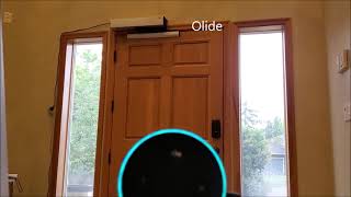 Olide Smart Automatic Swing Door Opener Controlled by Alexa [upl. by Westney829]