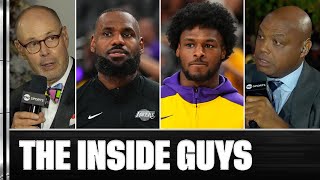 The Inside Crew Debate If Bronny James Is Ready For The League  NBA on TNT [upl. by Lindell]