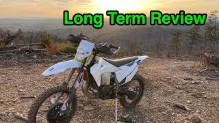 Husqvarna TE150i long term review  part 13 [upl. by Rice]