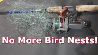 How To Avoid Bird Nests With Spinning Reels [upl. by Viola]