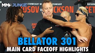 Bellator 301 Main Card Final Faceoffs From Chicago [upl. by Lien]