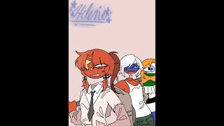 10 minutes 🇨🇳🇷🇺🇮🇳🇺🇸🎀countryhumans art lazy animation vocaloid [upl. by Dazhahs]