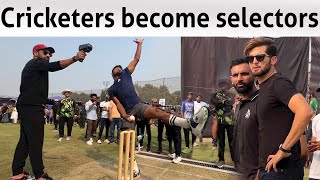 Fakhar Shaheen and Haris taking trails of young cricketers [upl. by Ivens]