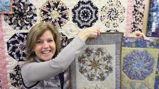 Part 1 Kaleidoscope Quilt and Table Runner Block  LetsMake Quilting Tutorial [upl. by Nachison]