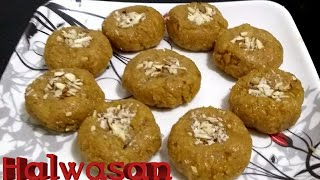 Halwasan  Halwasan Recipe  Khambati Halwasan Recipe [upl. by Ecnav]