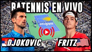 Novak Djokovic vs Taylor Fritz  US Open 2023  Reaccionando en vivo [upl. by Monica]