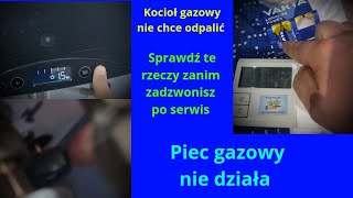 Piec gazowy nie działa Co zrobić jak kocioł gazowy nie chce odpalić Problem z piecem awaria pieca [upl. by Prowel323]