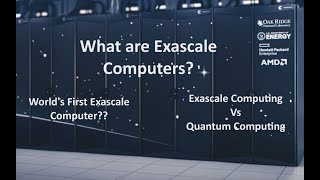 What are Exascale Computers Worlds First Exascale Computer Exascale Vs Quantum Computers [upl. by Marten871]