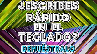 CÓMO ESCRIBIR RÁPIDO EN EL TECLADO 3 juegos de Mecanografía para aprender a escribir rápido [upl. by Dunkin]