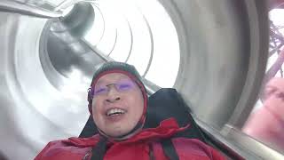 Sliding down The Slide at ArcelorMittal Orbit [upl. by Maon]