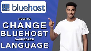 How to change bluehost dashboard language 2024 [upl. by Antsirhc]