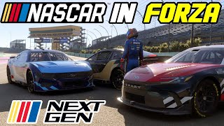 NASCAR IS OFFICIALLY IN FORZA MOTORSPORT [upl. by Ettenuj]