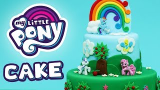 MY LITTLE PONY CAKE  NERDY NUMMIES [upl. by Adebayo175]