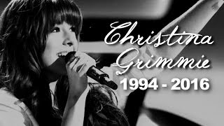 RIPChristina  Christina Grimmie Tribute 19942016 [upl. by Rubia902]