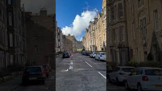 This street  Roseneath Terrace Edinburgh trending video travel scotland viral edinburgh [upl. by Nevaeh]