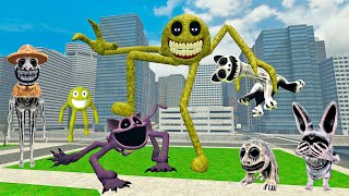 🏤 Big City Roblox Innyume Smileys Stylized Zoonomaly Monsters Poppy Playtime Spartan Kicking Gmod [upl. by Adneral157]