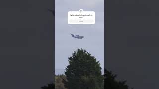 Which aircraft is flying low aviationchannel subscribe aviationspotter militaryaircraft fyp [upl. by Aehtla59]