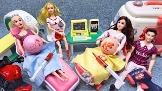 8 Minutes Satisfying with Unboxing a Doctor toys Ambulance Pregnant Collection  ASMR  Unpacking [upl. by Monie]