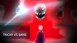 Tricky vs Sans Animation [upl. by Ahsik]