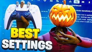 NEW BEST Controller SETTINGS  Sensitivity in Chapter 5 Fortnite Tutorial [upl. by Gun628]