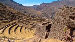 Sacred Valley Pisac and Ollantaytambo tour from Cusco Peru [upl. by Ahsikahs17]