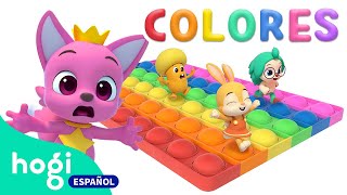 ¡Aprende Colores con el Colorido Pop It  Colores para niños de 2 a 3 años  Hogi en español [upl. by Ricard]