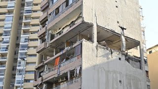 Vier Tote nach israelischem Drohnenangriff im Zentrum Beiruts [upl. by Ettevad754]