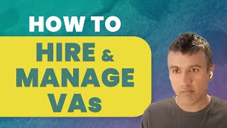 How to Hire and Manage Virtual Assistants for your REI Business [upl. by Nuahsor]