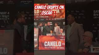 Canelo Erupts On Oscar De La Hoya‼️ caneloalvarez oscardelahoya canelomunguia shorts [upl. by Weissberg]