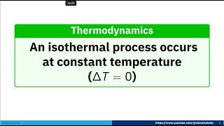 Understanding Isothermal Processes Constant Temperature ΔT0 Dynamics isothermalprocess [upl. by Svend]