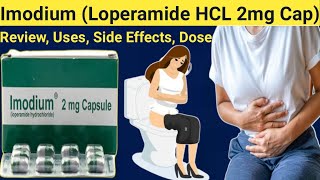 Loperamide Hydrochloride capsule 2 mg uses  Review Imodium Capsule 2mg in Hindi  Uses Side Effect [upl. by Jaehne]