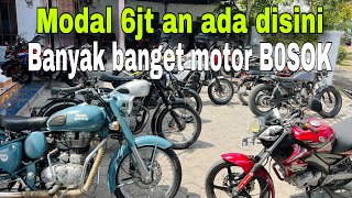 Mulai 6jt an sudah dapat motor disini custom dan Clasik juga dijual di bang arik motor [upl. by Tertius]