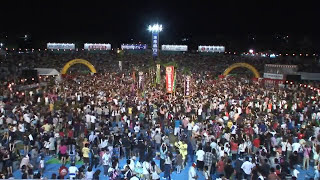 Must see！Eisa dance parade Michijunee ｜Festivals in Okinawa Prefecture [upl. by Rehptsirhc]