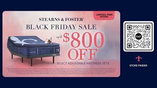 Stearns and Foster Black Friday Event [upl. by Grizelda]