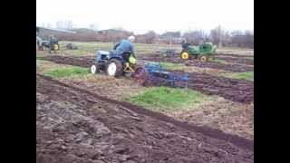 Horticultural Ploughing Crawley 75 John Deere L [upl. by Debbee]